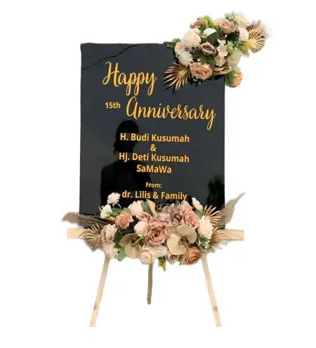 Papan Bunga Akrilik Anggaswangi