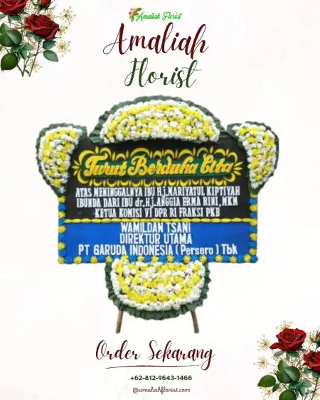 Papan Bunga Duka Anggaswangi